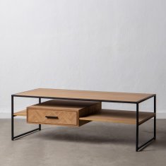 BigBuy Sredinska miza SPIKE 120 x 60 x 42,5 cm Kovina Les