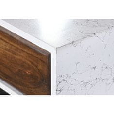 DKD Home Decor Konzola DKD Home Decor Kovina Bela Mango les 105 x 35 x 77 cm