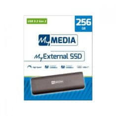 NEW Ključ USB MyMedia Črna 256 GB