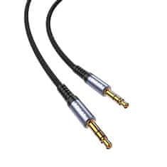Vipfan Kabel L11 mini jack 3,5 mm AUX, 1 m, pozlačen (siv)