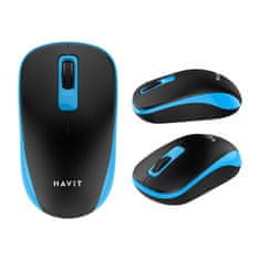 Havit Brezžična miška Havit MS626GT (črna in modra)