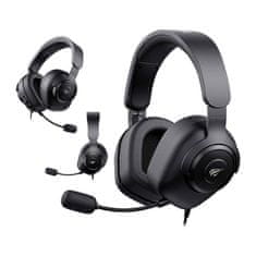 Havit Gaming slušalke Havit H2230d (črne)