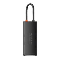 BASEUS Vozlišče Baseus OS Lite 6-portno (Type-C do HDMI+USB3.0*2+PD+SD/TF) (črno)