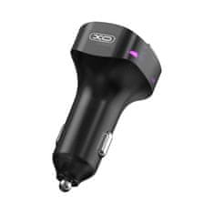 XO Avtomobilski polnilec XO BCC12 Bluetooth MP3+5V3.1A 15W (črn)