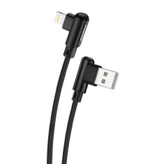 Foneng kotni kabel usb na lightning foneng x70, 3a, 1m (črn)