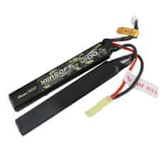 Gens Ace Bateria Lipo GENS ACE SADDLE AIRSOFT GUN 1200mAh 11.1V 3S1P 25C