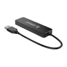 Orico Orico Adapter Hub, USB na 4xUSB (črn)