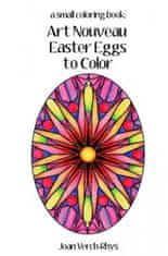 Art Nouveau Easter Eggs to Color: A Small Coloring Book