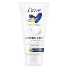 Dove Body Love Essential Care Hand Cream vlažilna in negovalna krema za roke 75 ml za ženske