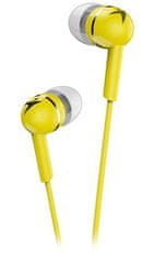 Genius HS-M300 /slušalke z mikrofonom/ 3,5-milimetrski priključek - 4-pinski/ rumene barve