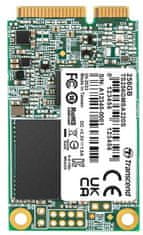 Transcend MSA220S 256 GB mSATA SSD, SATA III 6 Gb/s (3D TLC), 560 MB/s R, 500 MB/s W