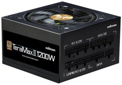 Zalman TeraMax II 1200W črni napajalnik, ATX, 1200W, aktivni PFC, 120mm ventilator, 80PLUS Gold