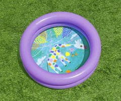 Bestway Napihljiv otroški bazen Mikro 61x15 cm vijolična