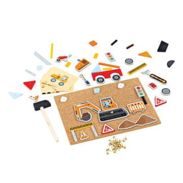 Bigjigs Toys Kreativna igra s kladivom desno