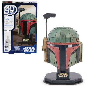 Spin Master FDP 4D PUZZLE ZVEZDNE VOJNE BOBA FETT ČELADA