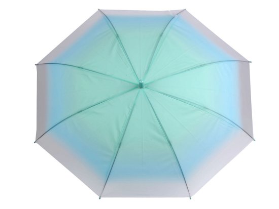 Ženski dežnik ombré - mint