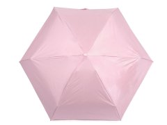 Zložljiv mini dežnik s trdim kovčkom - puder