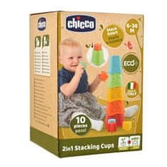 Chicco Stacking skodelice barvne Eco+ 6m+