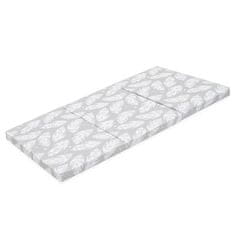 NEW BABY Zložljiva vzmetnica za otroško posteljico STANDARD 120x60x5 cm perje