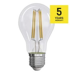 Emos Filament LED žarnica, E27, nevtralno bela