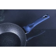 Berlingerhaus Globoka ponev z marmornato površino 24 cm Metallic Line Aquamarine Edition BH-1880