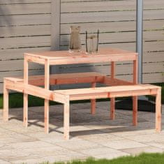 shumee Piknik miza 110x134x75 cm trden les douglas