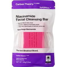 Carbon Theory Niacinamidno čistilno milo za obraz (Facial Cleansing Bar) 100 g