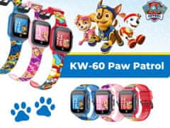 Forever KW-60 Paw Patrol otroška pametna ura, LBS, klicanje, SOS, aplikacija, roza (Sky)