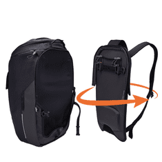Thule Paramount nahrbtnik/kolesarska torba, 26 l, črn