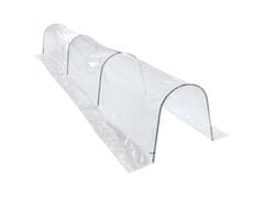 GARDEN LINE Mini vrtni rastlinjak, folijski tunel 1,8x10m 