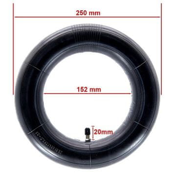 Mobystyle Zračnica za električni skiro 10x3 - 80/65-6 VR