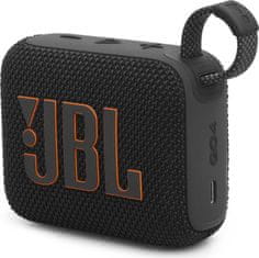 JBL GO4 brezžični zvočnik, črn