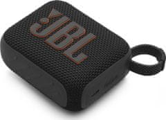 JBL GO4 brezžični zvočnik, črn