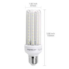 BigBuy LED žarnica E27 15 W Bela svetloba (5 kosov) (47 mm) (obnovljeno C)