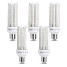 BigBuy LED žarnica E27 15 W Bela svetloba (5 kosov) (47 mm) (obnovljeno C)