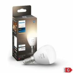 Philips Pametna žarnica Philips White E14 40 W G 470 lm (2700k) (obnovljena A+)