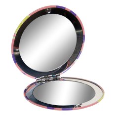 DKD Home Decor Žepno ogledalo DKD Home Decor aluminij (3 kosi)