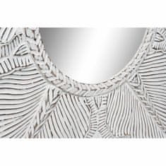 DKD Home Decor Stensko ogledalo DKD Home Decor ES-161576 White MDF Wood List rastline Bali 112 x 2,5 x 112 cm