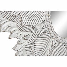 DKD Home Decor Stensko ogledalo DKD Home Decor ES-161576 White MDF Wood List rastline Bali 112 x 2,5 x 112 cm