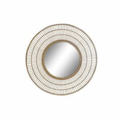 DKD Home Decor Stensko ogledalo DKD Home Decor Crystal Bamboo (80 x 2,5 x 80 cm)