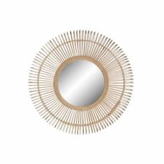 DKD Home Decor Stensko ogledalo DKD Home Decor Crystal Natural Rattan (64 x 3,5 x 64 cm)