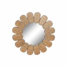 DKD Home Decor Stensko ogledalo DKD Home Decor Ratan (80,5 x 2 x 80,5 cm)
