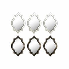 DKD Home Decor Stensko ogledalo DKD Home Decor Polipropilen (PP) (2 kosa) (3 kosi) (30 x 2 x 20 cm)