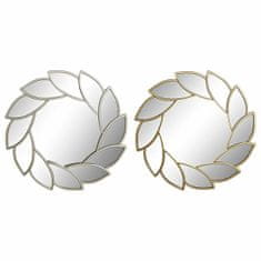 DKD Home Decor Stensko ogledalo DKD Home Decor Polipropilen (PP) (2 kosa) (50 x 2,5 x 50 cm)