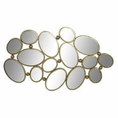 DKD Home Decor Stensko ogledalo DKD Home Decor Zlati kovinski MDF les (101 x 3 x 60,5 cm)