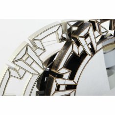 DKD Home Decor Stensko ogledalo DKD Home Decor Ogledalo Zlati srebrni polipropilen (40 x 2,5 x 40 cm) (2 kosa)