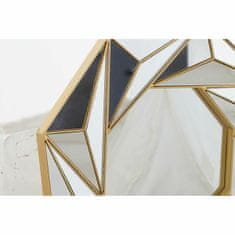 DKD Home Decor Stensko ogledalo DKD Home Decor Zlati polipropilen (25 x 1,5 x 25 cm) (3 kosi) (2 kosa)