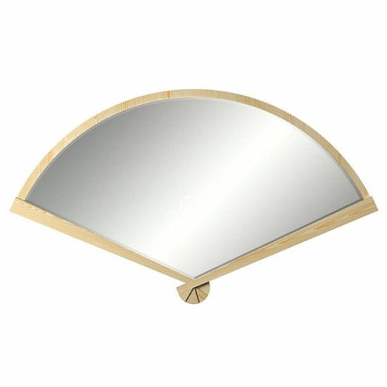 DKD Home Decor Stensko ogledalo DKD Home Decor Crystal Golden MDF Wood (60 x 2,5 x 35 cm)