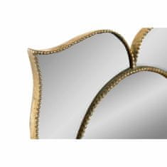 DKD Home Decor Stensko ogledalo DKD Home Decor Crystal Golden Resin (38 x 1,5 x 38 cm)