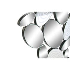 DKD Home Decor Stensko ogledalo DKD Home Decor Črna Večbarvni les Kristal Moderno 119 x 2 x 61 cm